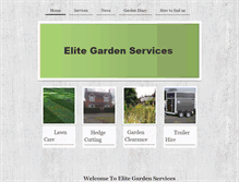 Tablet Screenshot of elite-garden-services.org